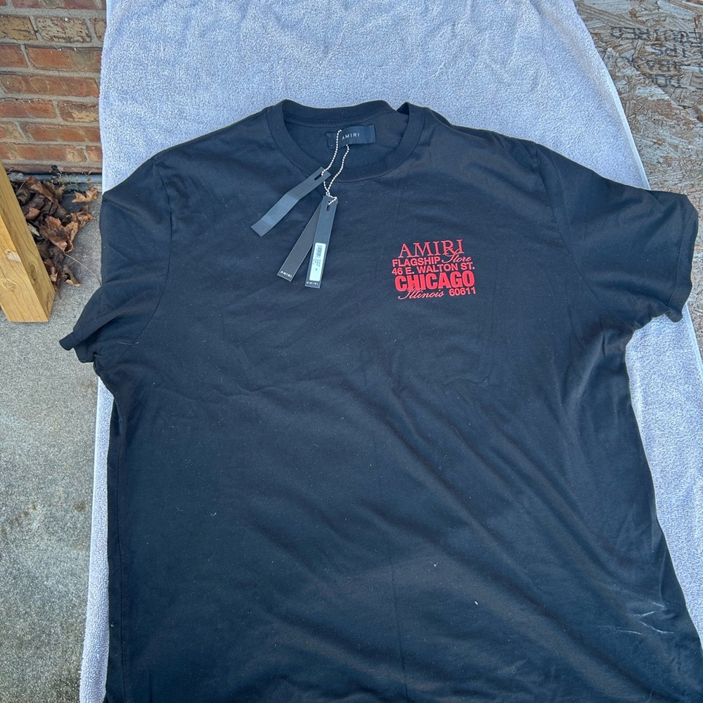Chicago flagship store  amiri shirt